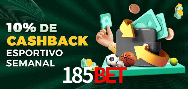 10% de bônus de cashback na 185bet